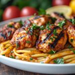 Jerk Chicken Pasta with Grilled Chicken and Creamy Sauce