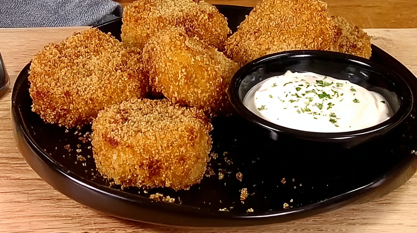 Crispy homemade chicken nuggets with dipping sauces