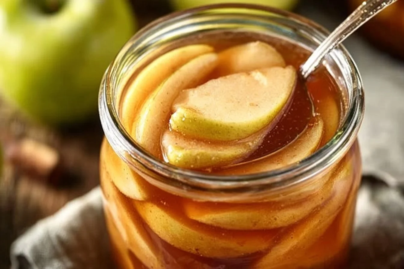 Delicious easy apple pie filling made from fresh apples and spices