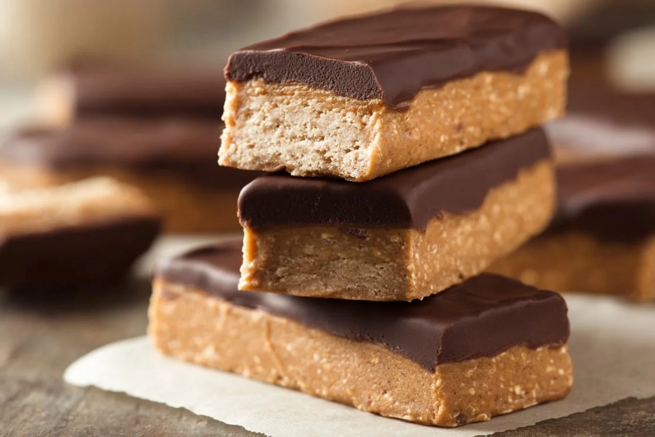 High protein bars with natural ingredients for a healthy snack or workout fuel