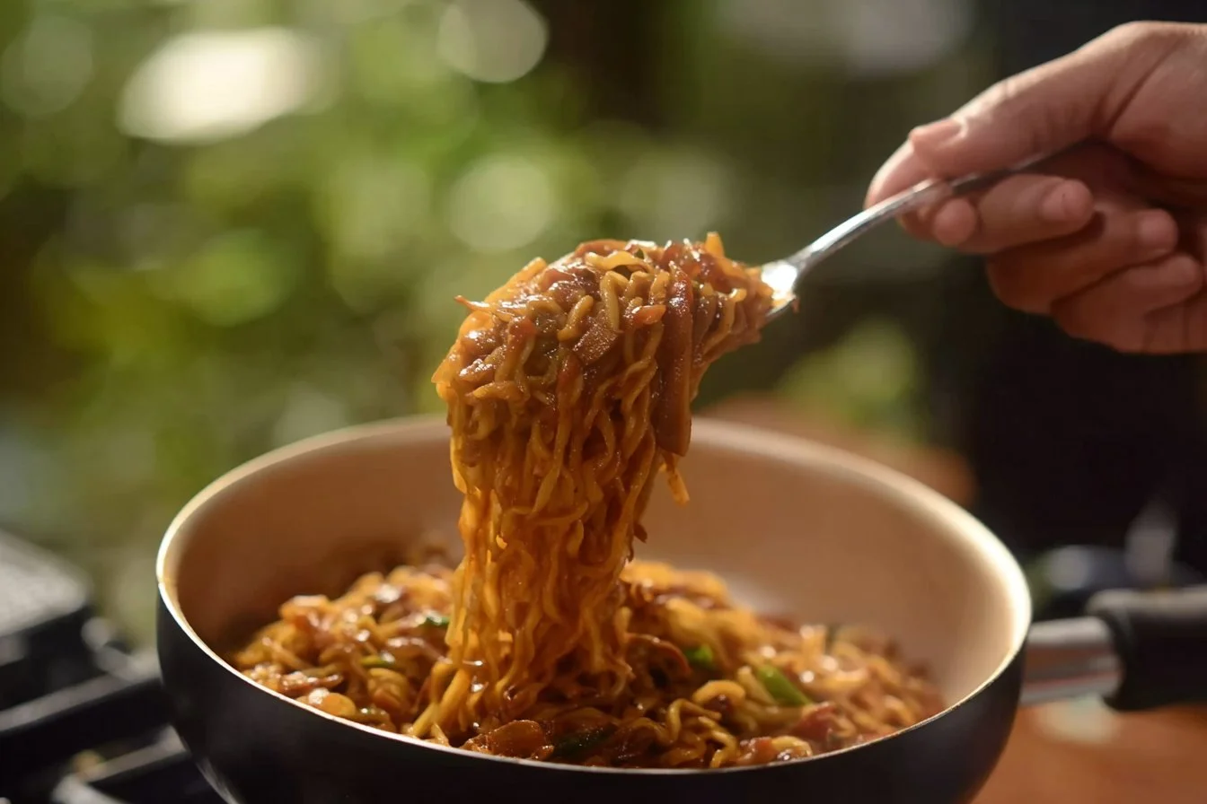 A variety of delicious dishes made with Maggi noodles.