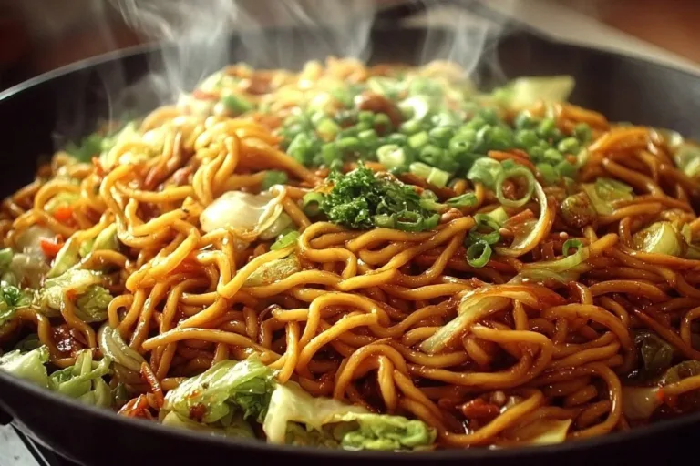 Delicious homemade copycat Panda Express noodles recipe served in a bowl