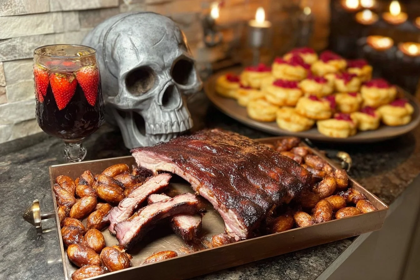 Halloween decorations, costumes, and spooky festivities for a thrilling celebration.