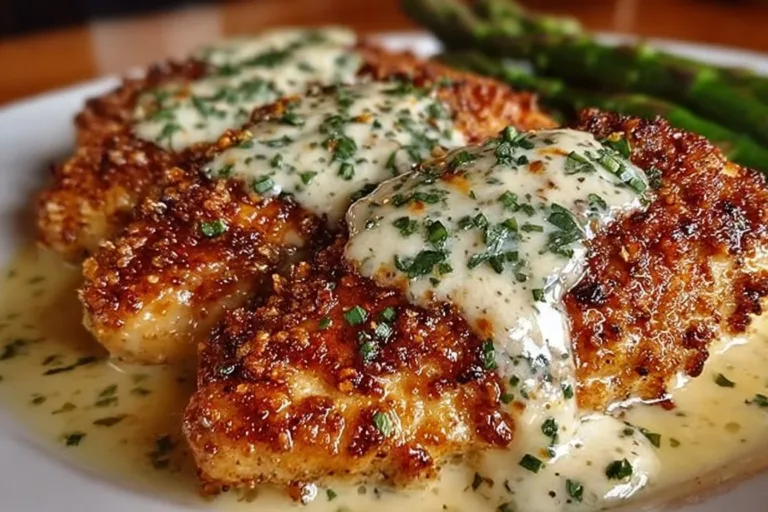 Delicious Longhorn Steakhouse Parmesan Chicken served with sides