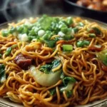 Delicious Panda Express stir-fried noodles served fresh and flavorful.