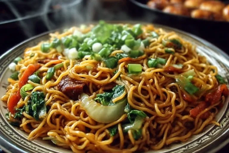 Delicious Panda Express stir-fried noodles served fresh and flavorful.