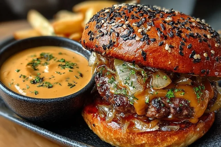 Delicious Smash Burger Sauce recipe for enhancing flavors in burgers