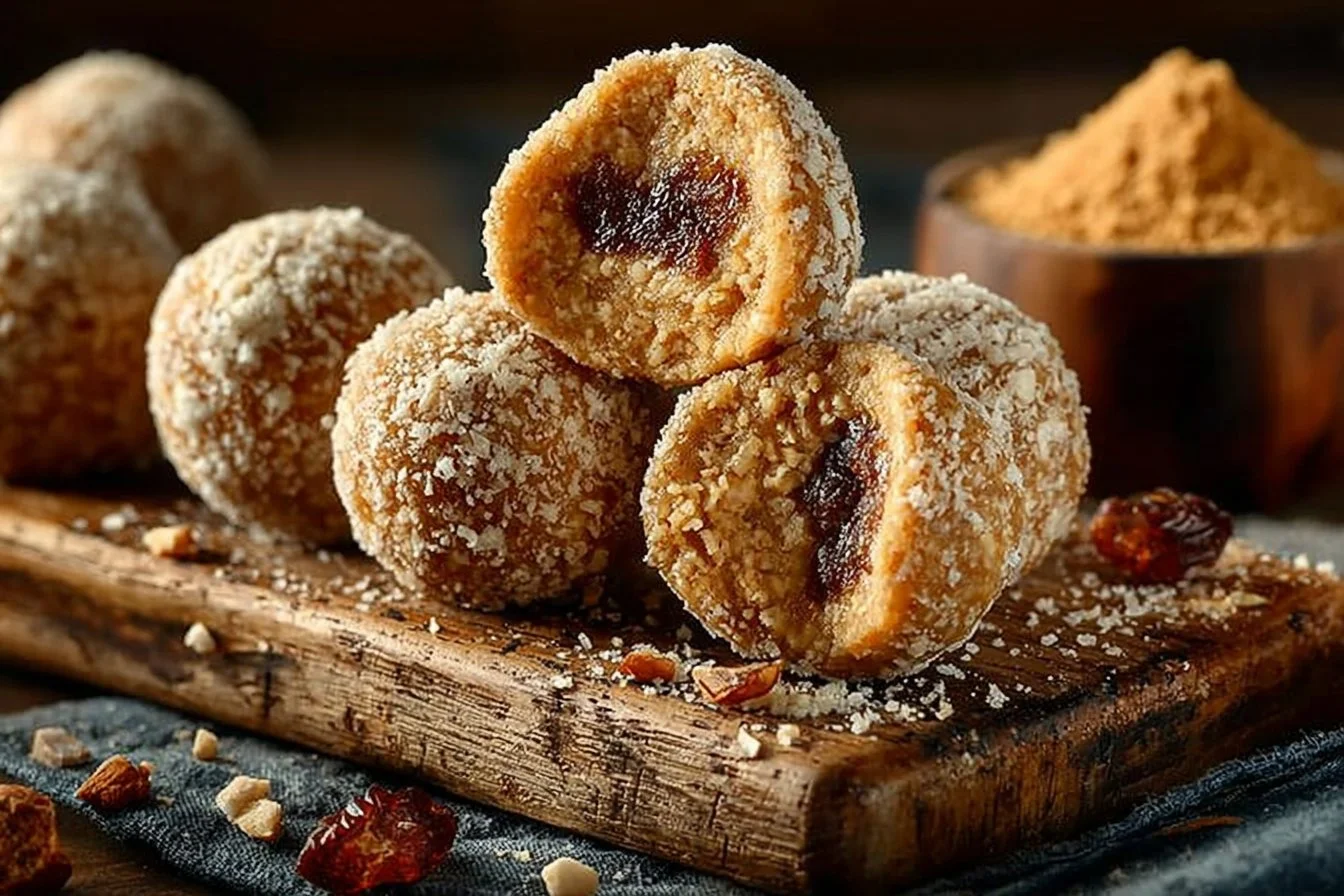 Biscoff Cheesecake Protein Balls