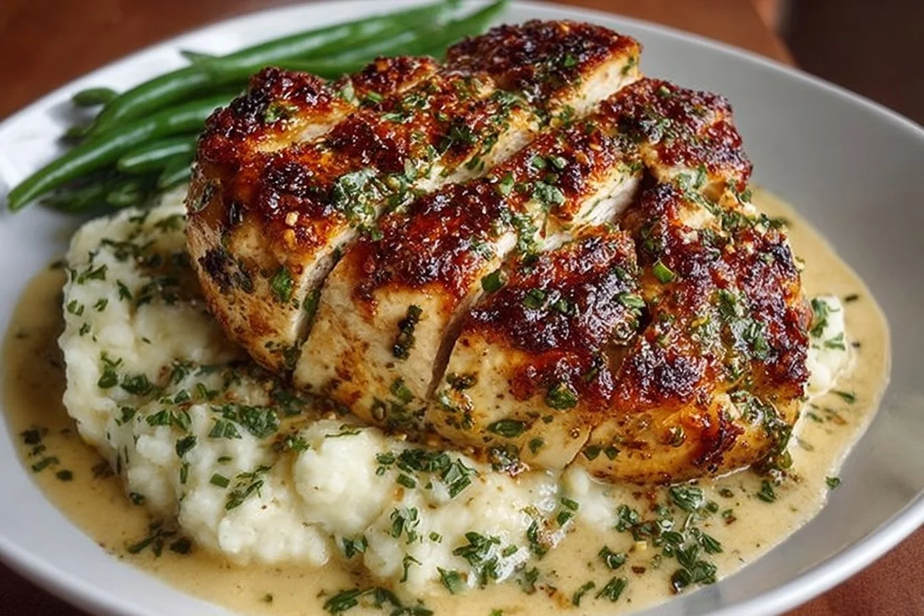 Creamy Garlic Parmesan Chicken Breast
