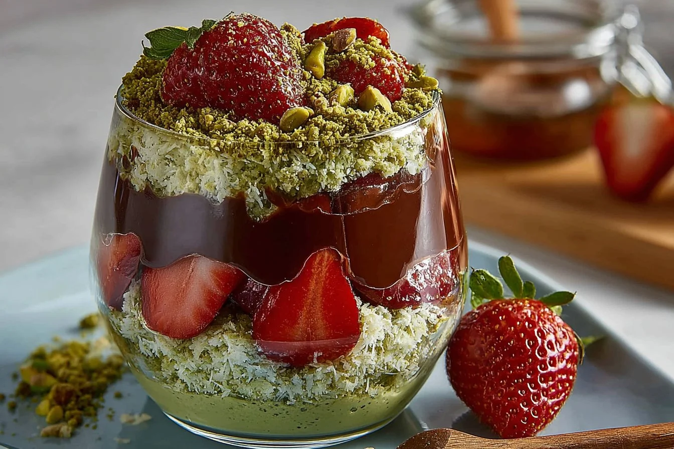 Dubai Chocolate Strawberries