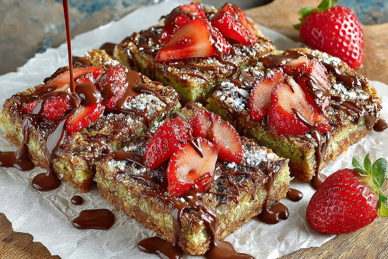 Easy Dubai Chocolate Strawberry Cake