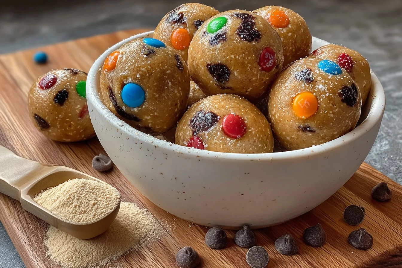 High Protein Monster Energy Bites