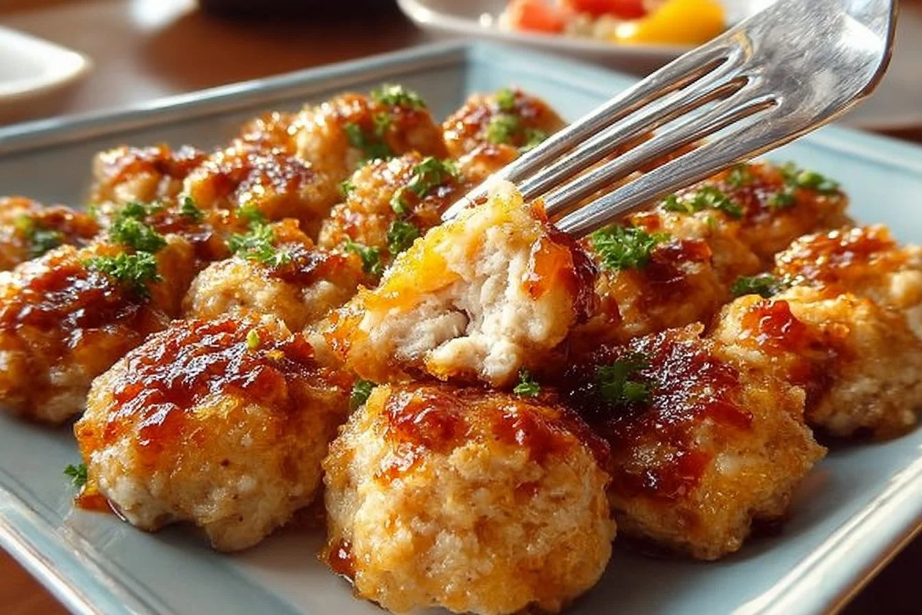 Juicy ground chicken dish for kids