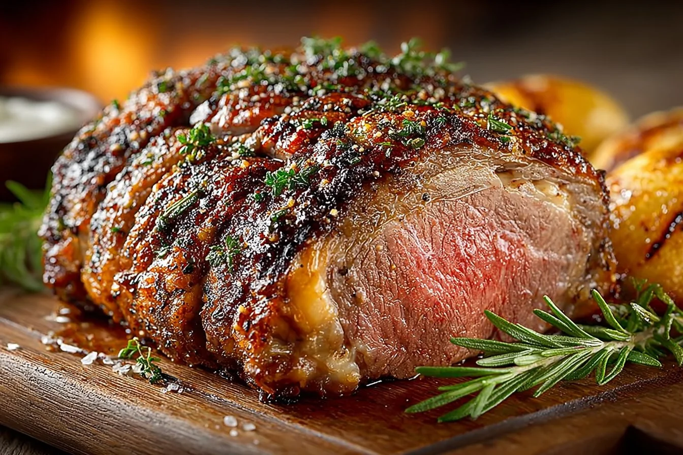 Delicious No Peek Prime Rib Roast cooked to perfection for a special occasion