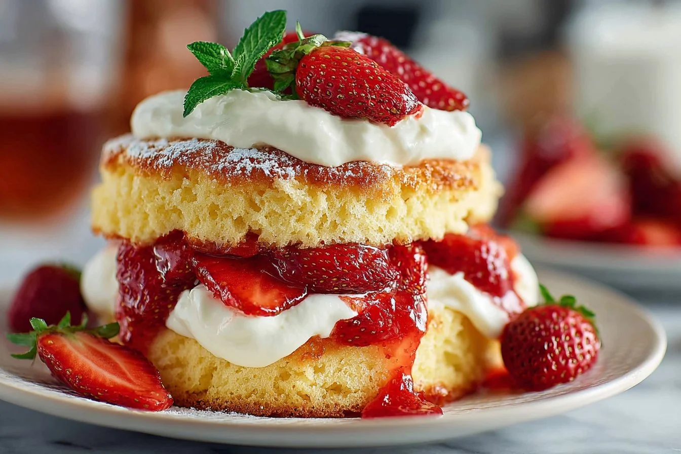 Perfect Strawberry Shortcake