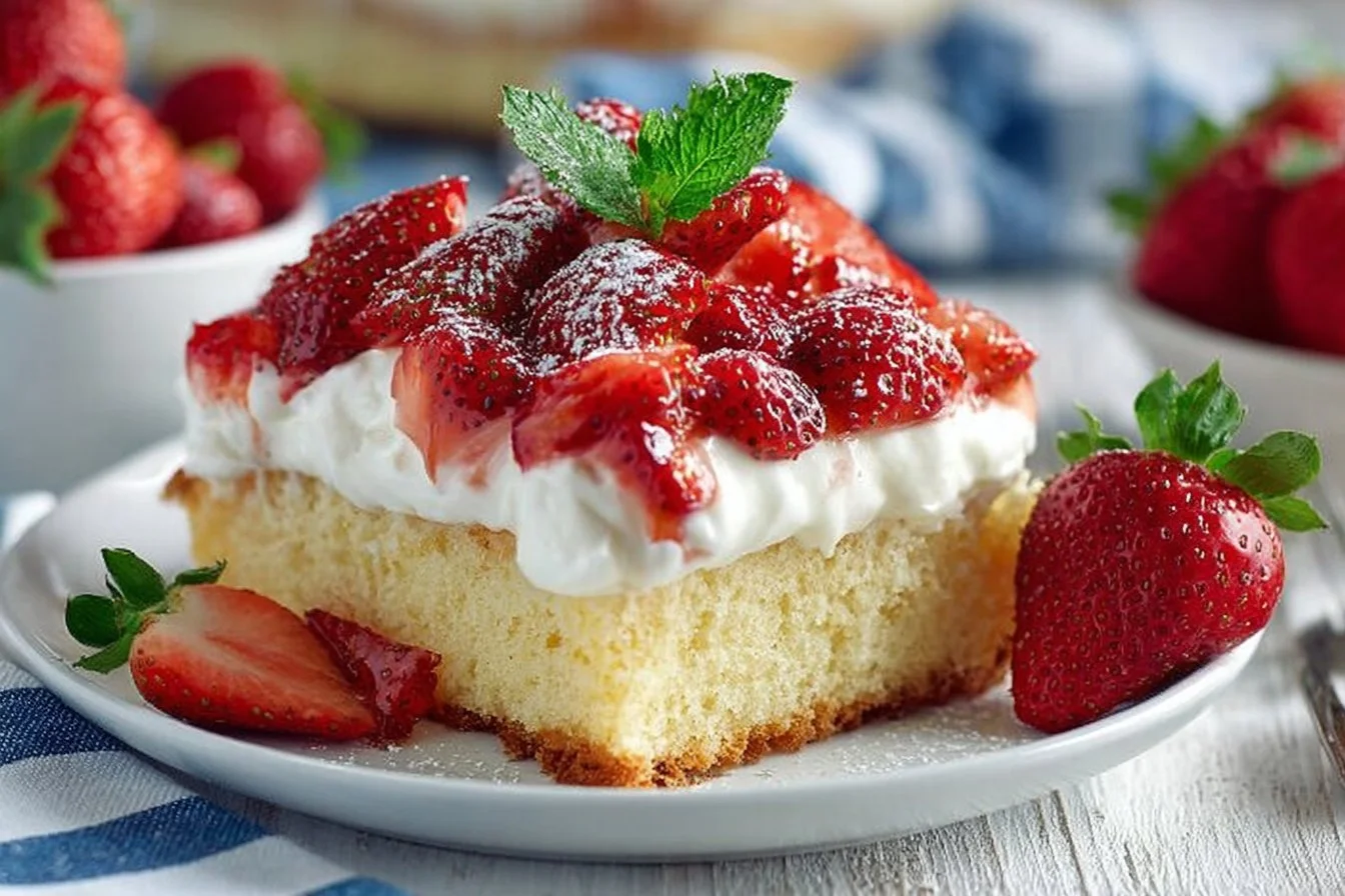 Strawberry Shortcake Cake