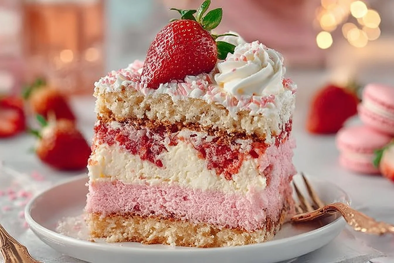 Strawberry Shortcake Cheesecake