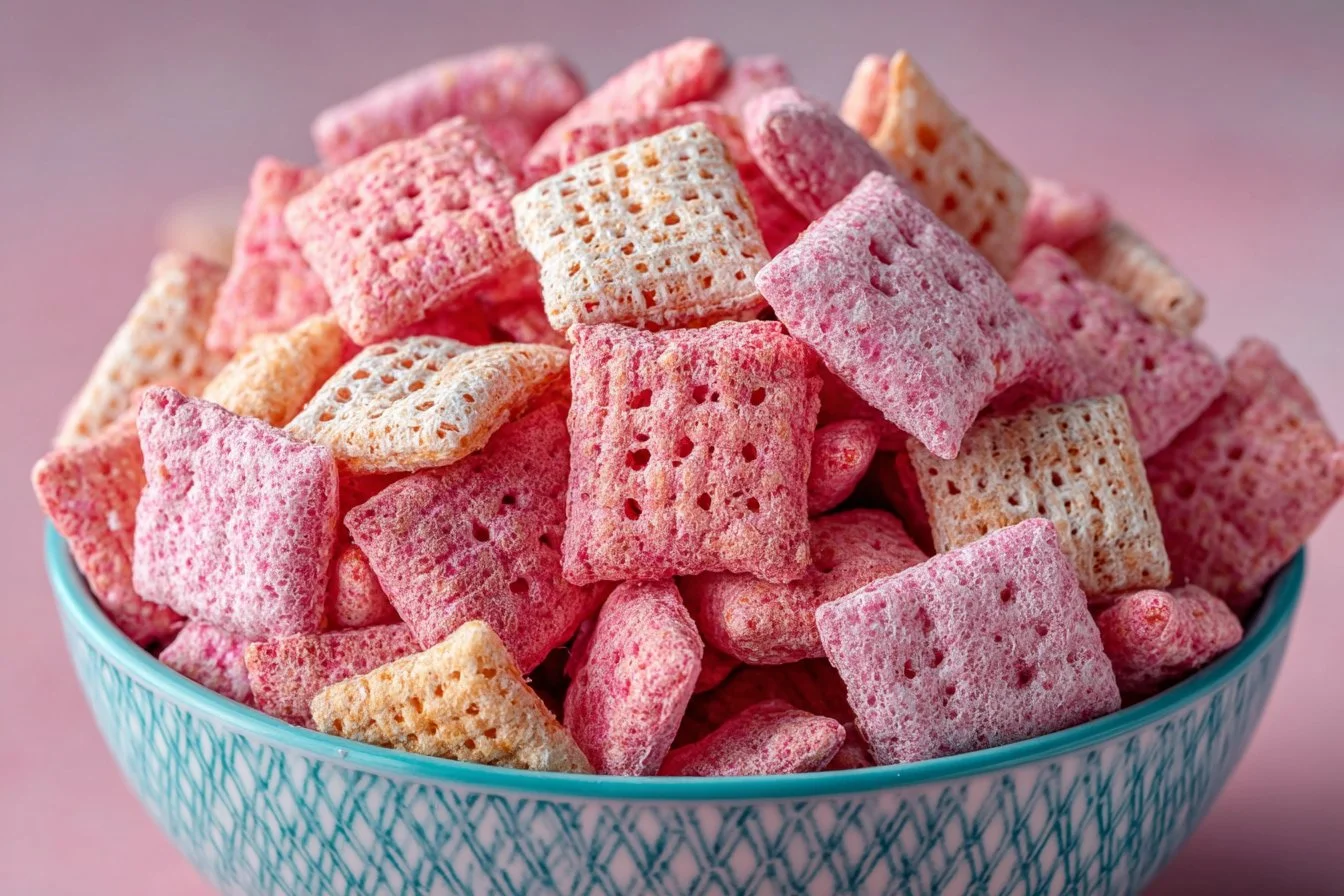 Strawberry Shortcake Puppy Chow