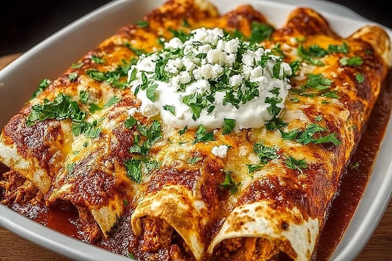 Ultimate Quick and Easy Chicken Enchiladas