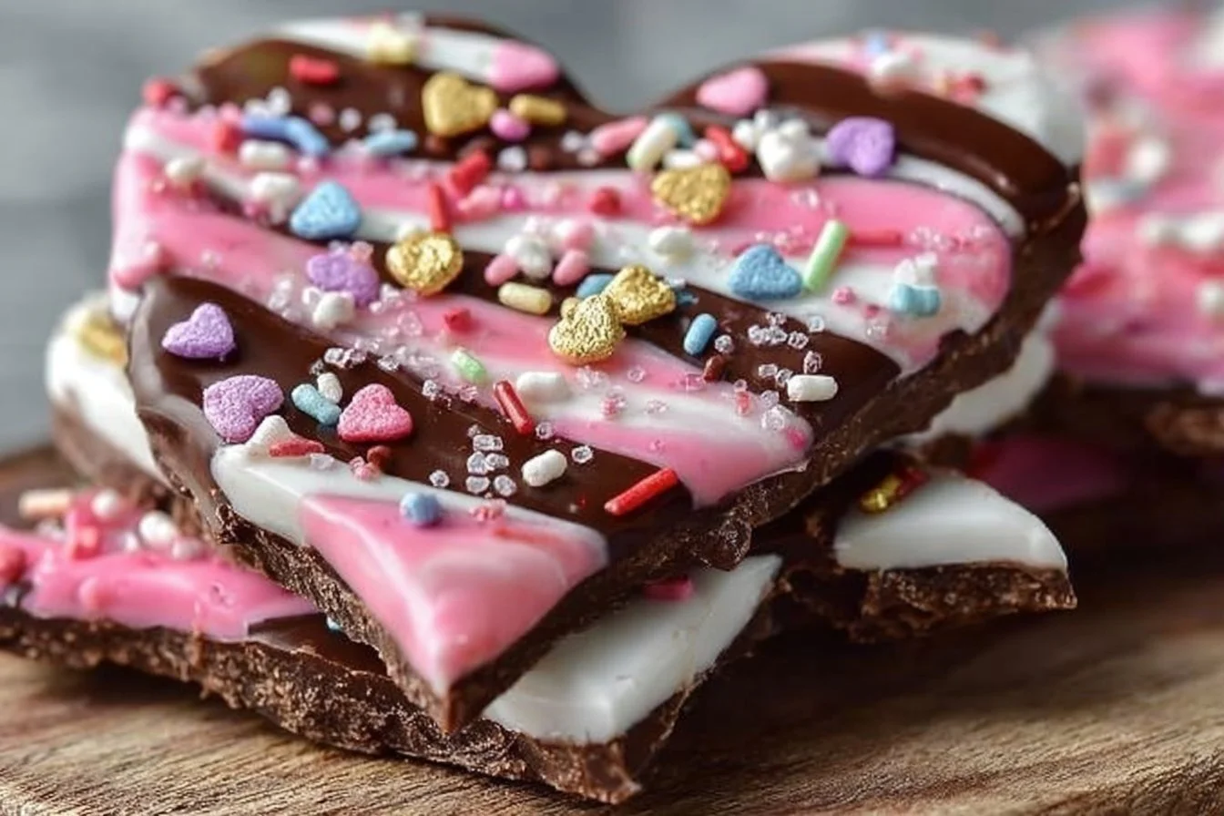 Valentine’s Chocolate Bark