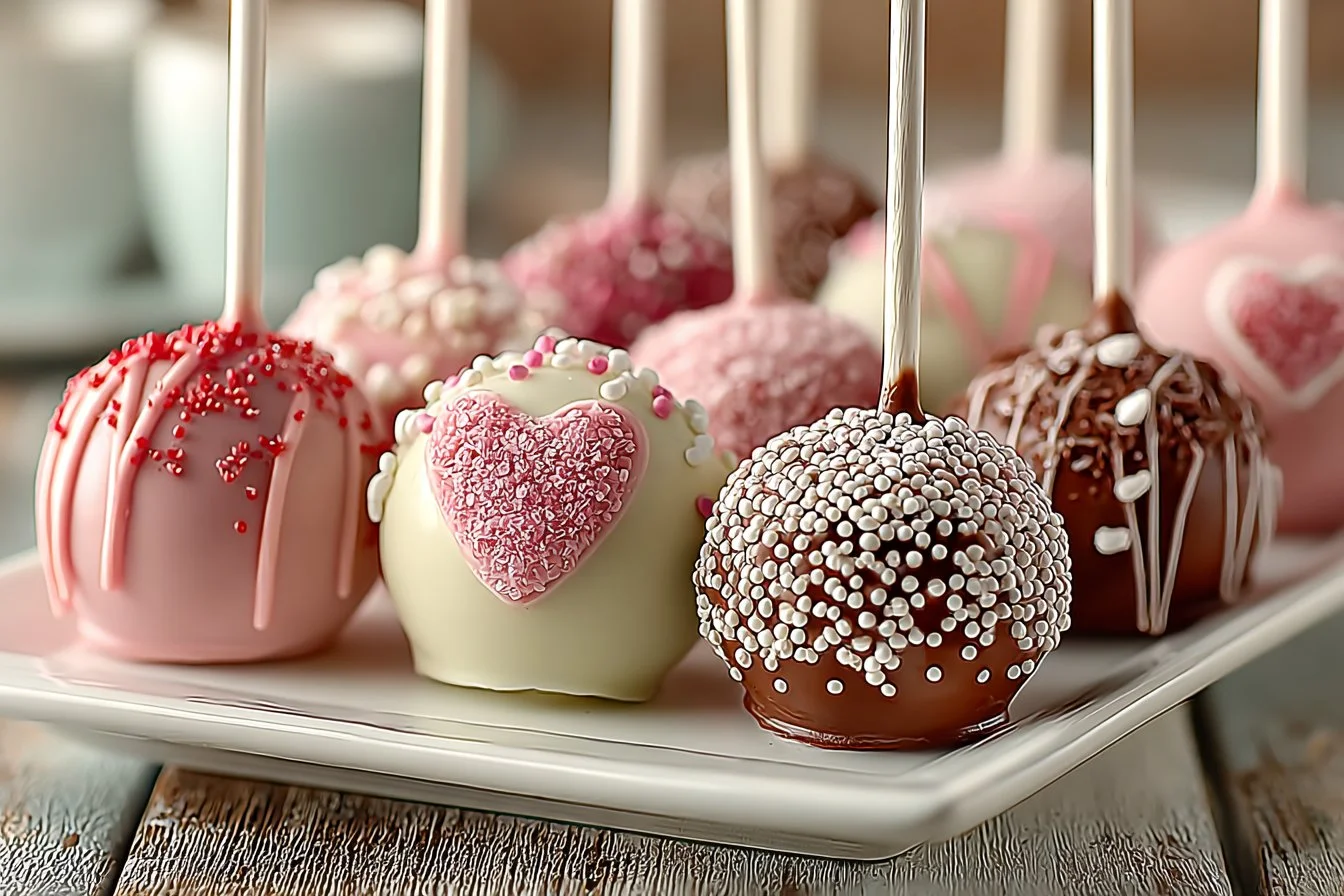 Valentine’s Day Oreo Pops