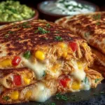 Easy air fryer quesadilla recipe for a quick, crispy snack in just 5 minutes.