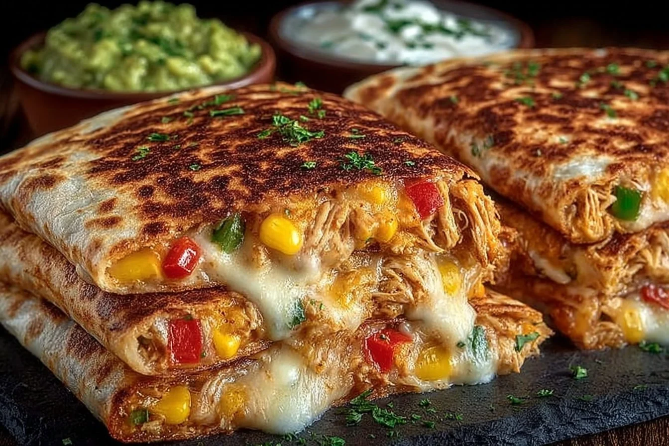 Easy air fryer quesadilla recipe for a quick, crispy snack in just 5 minutes.