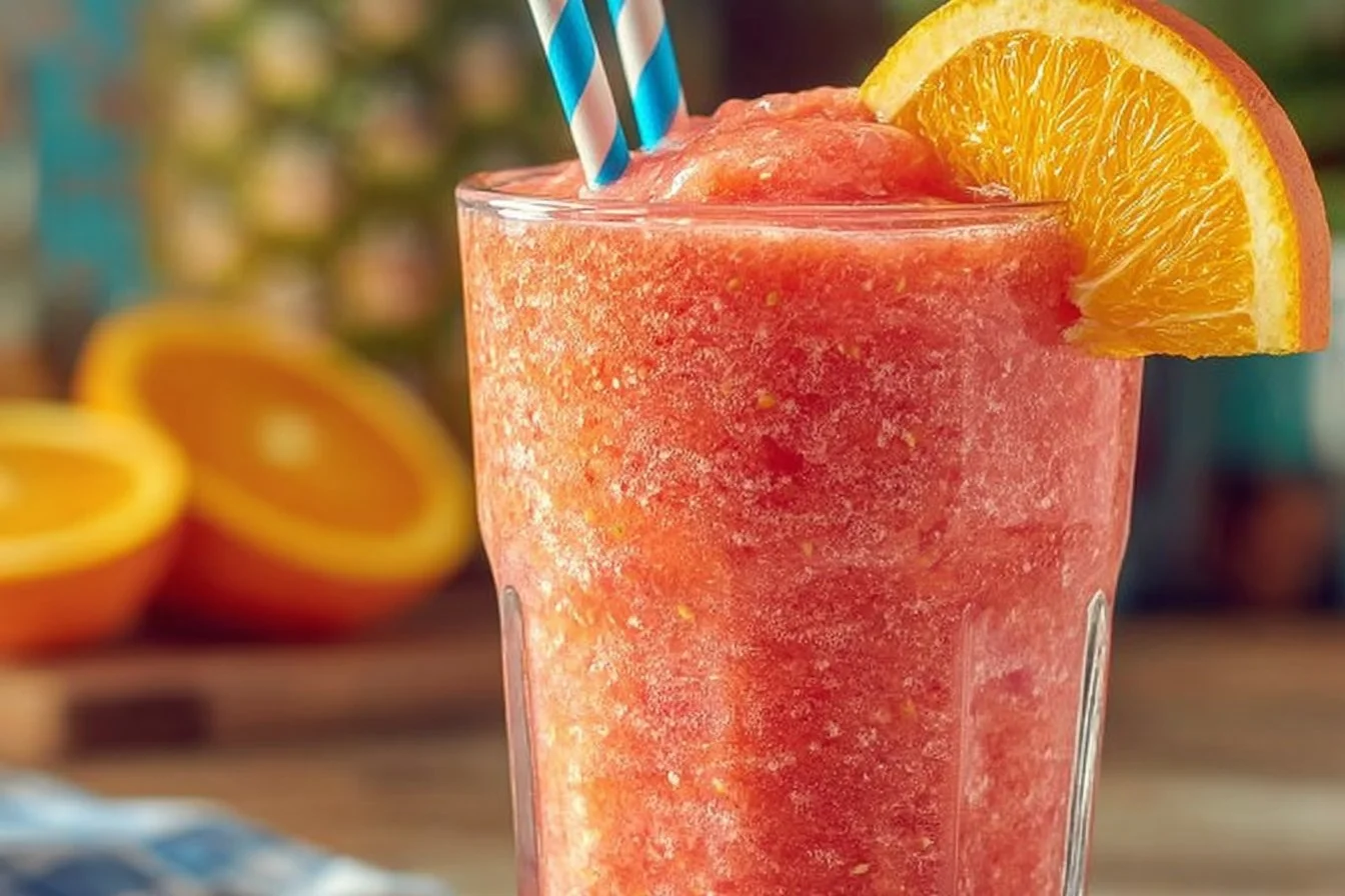 Bright breakfast smoothie with fruits and greens in a glass