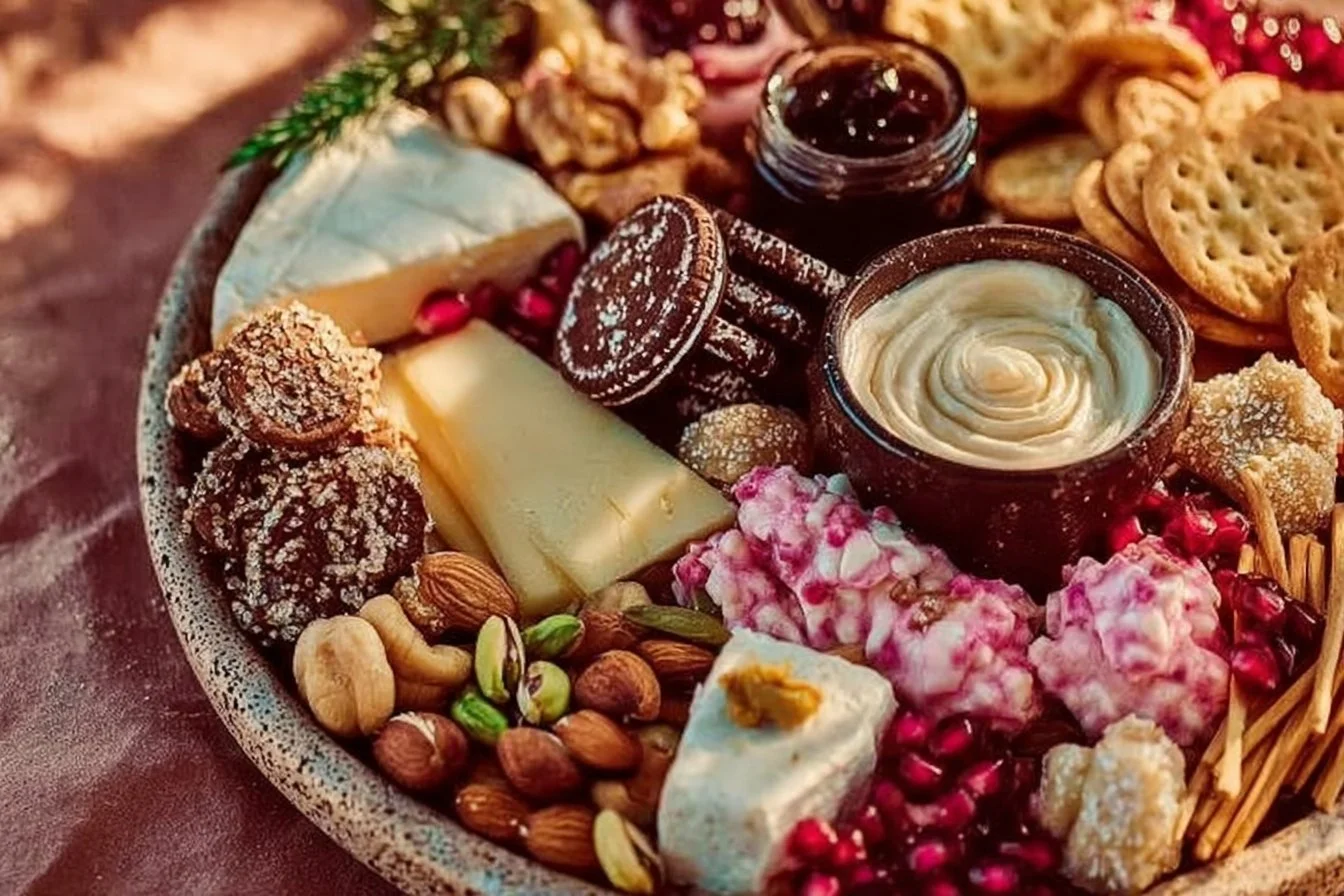 Luxurious Dessert Charcuterie Board featuring an array of sweets and treats