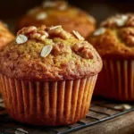 Delicious banana walnut muffins baked for a Daniel Fast breakfast
