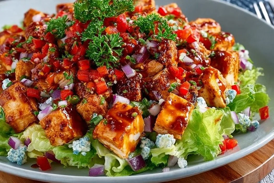 Honey Hot Chicken Salad