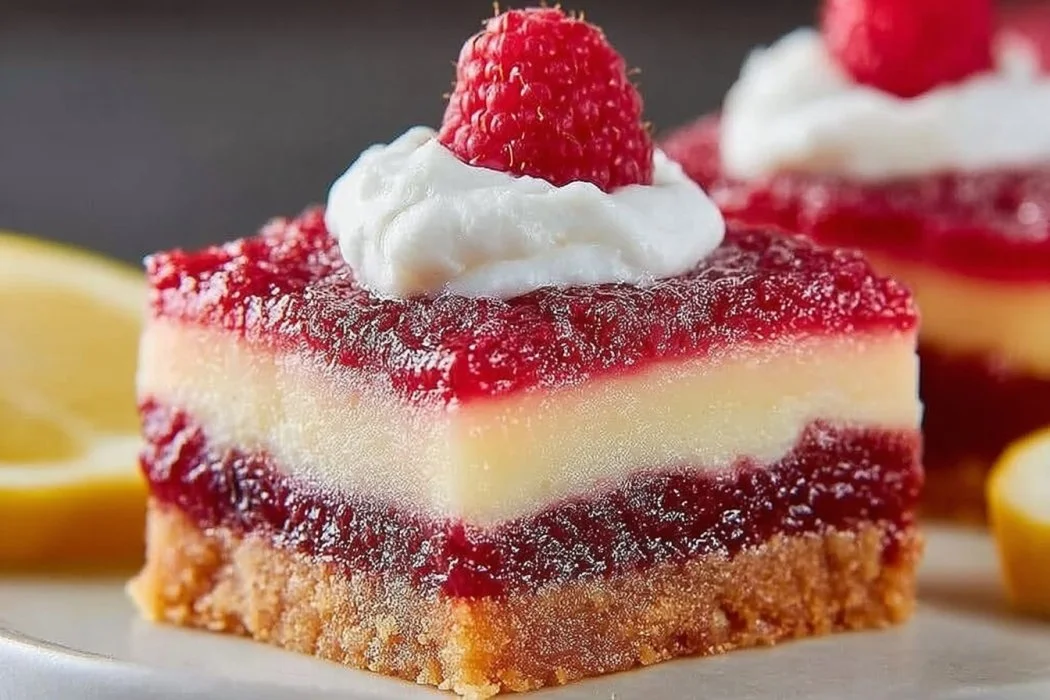 Lemon Raspberry Bars