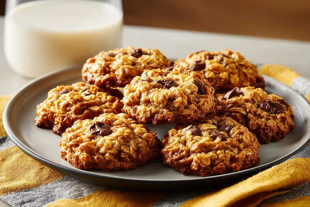 No-Sugar-Added Oatmeal Cookies