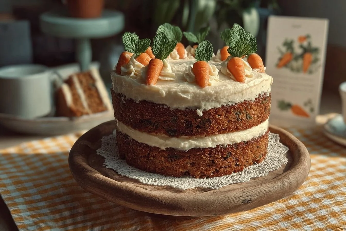 Easy pastry recipe with carrot cake and chocolate fondant by hotgirl recipes.