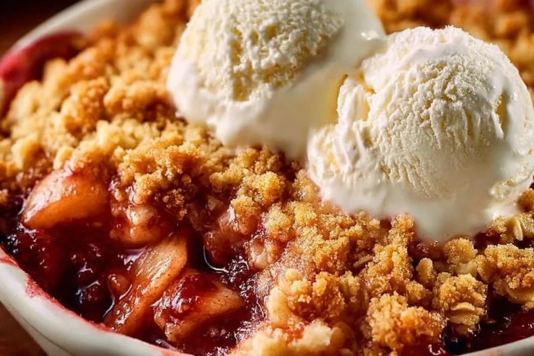 Rhubarb Crisp
