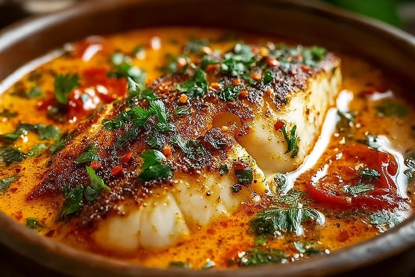 Tilapia in Roasted Pepper Sauce: A Mediterranean Delight