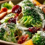 Ultimate Broccoli Salad with fresh ingredients for a healthy meal