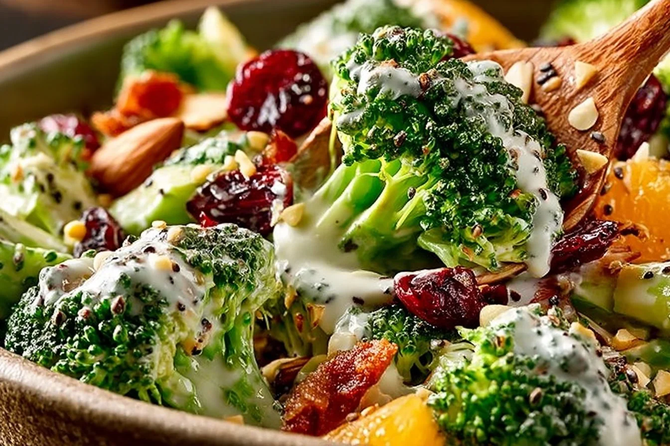 Ultimate Broccoli Salad with fresh ingredients for a healthy meal