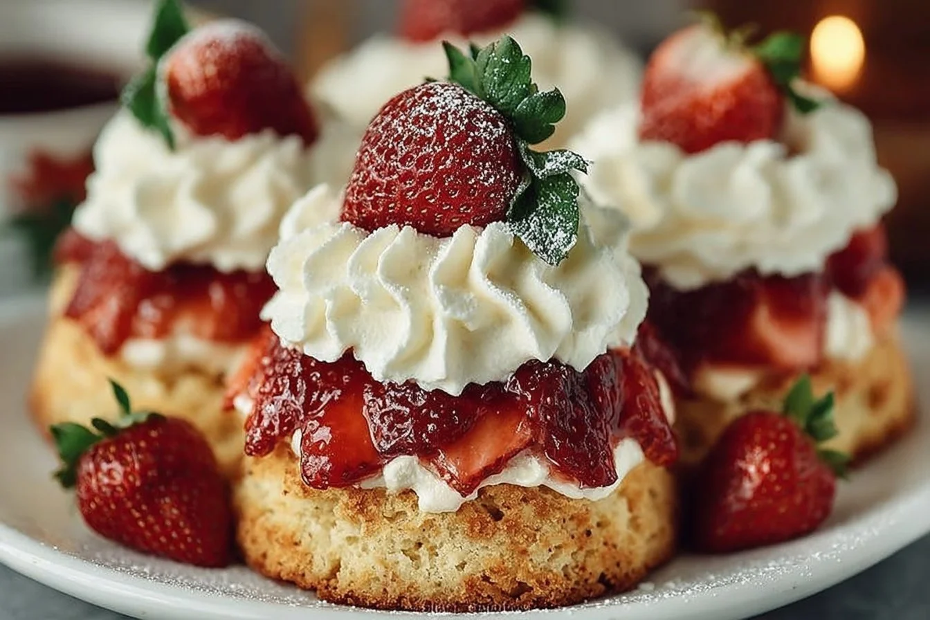 Classic Homemade Strawberry Shortcake