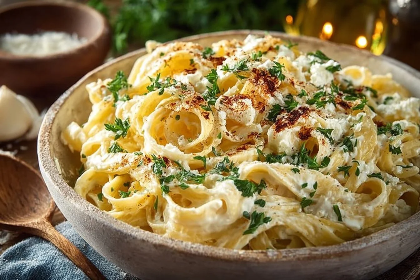 Cottage Cheese Alfredo Sauce