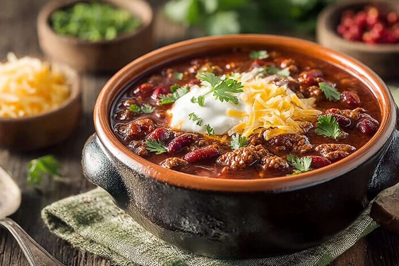 Easy Crockpot Chili Recipe