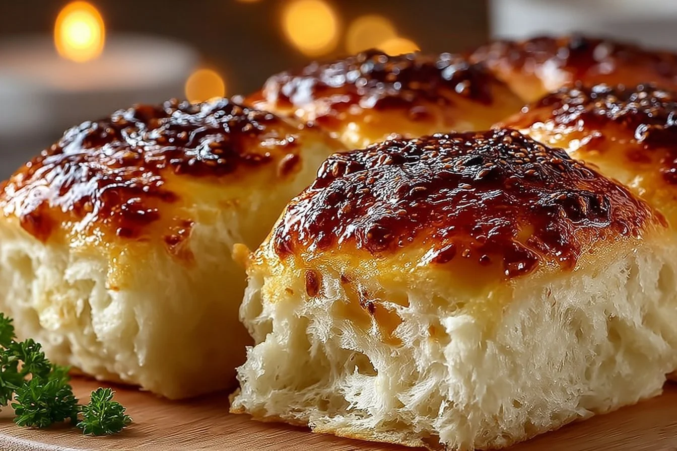 Freshly baked easy hot cross buns with cross glaze on top