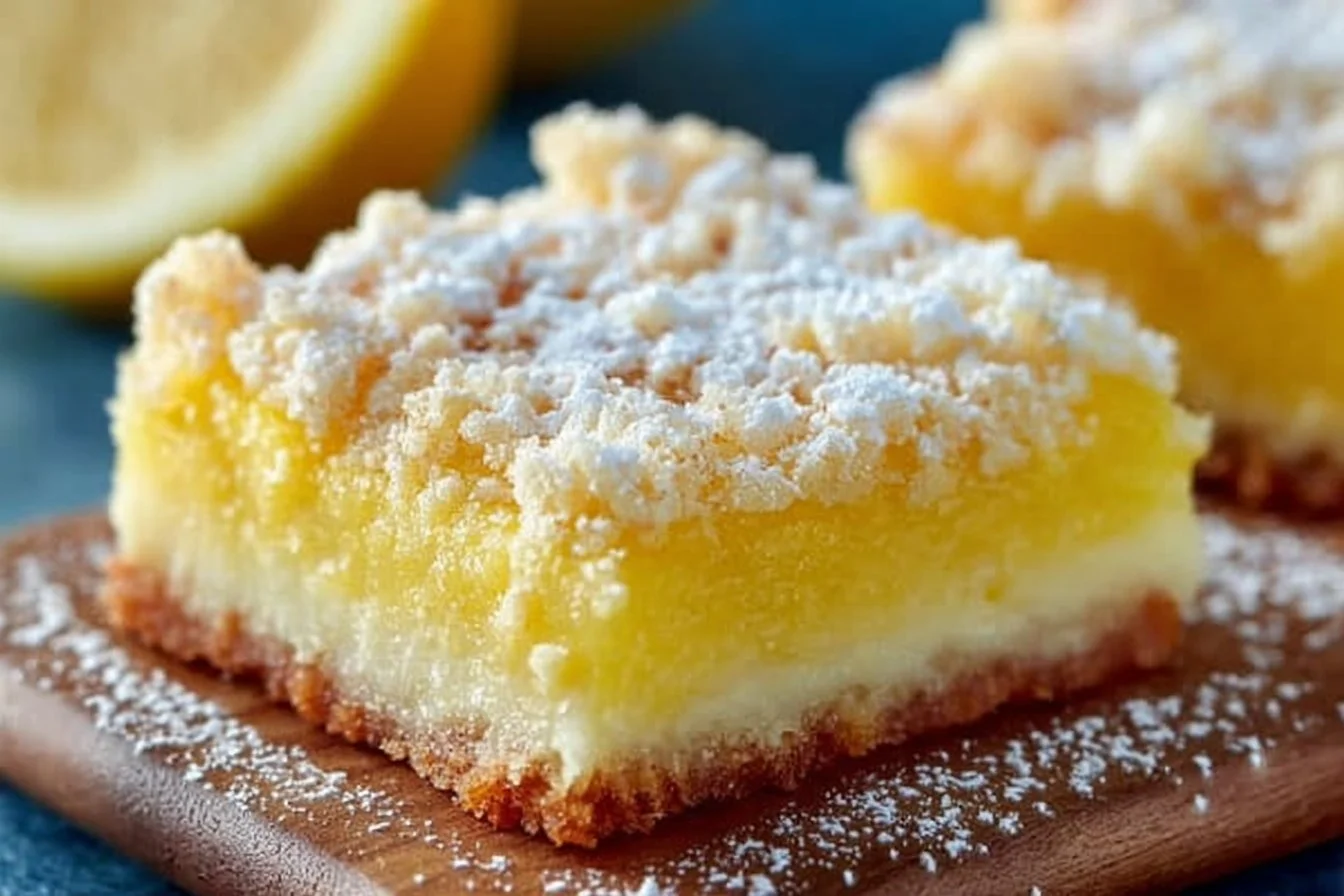Easy Lemon Crumble Bars