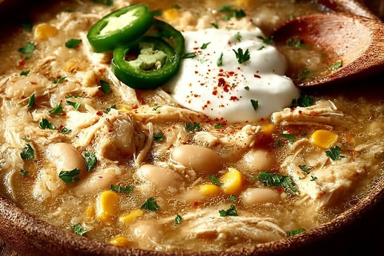 Healthy White Chicken Chili