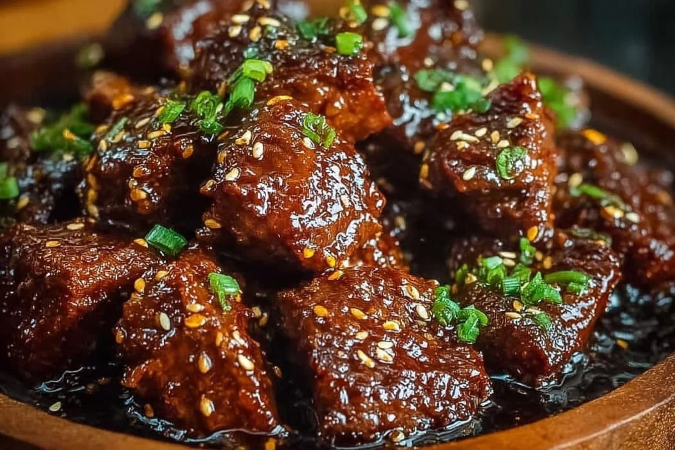 Honey Garlic Steak Bites | Steak Bites Recipe, Steak Dinner Recipes, Easy Beef Recipes