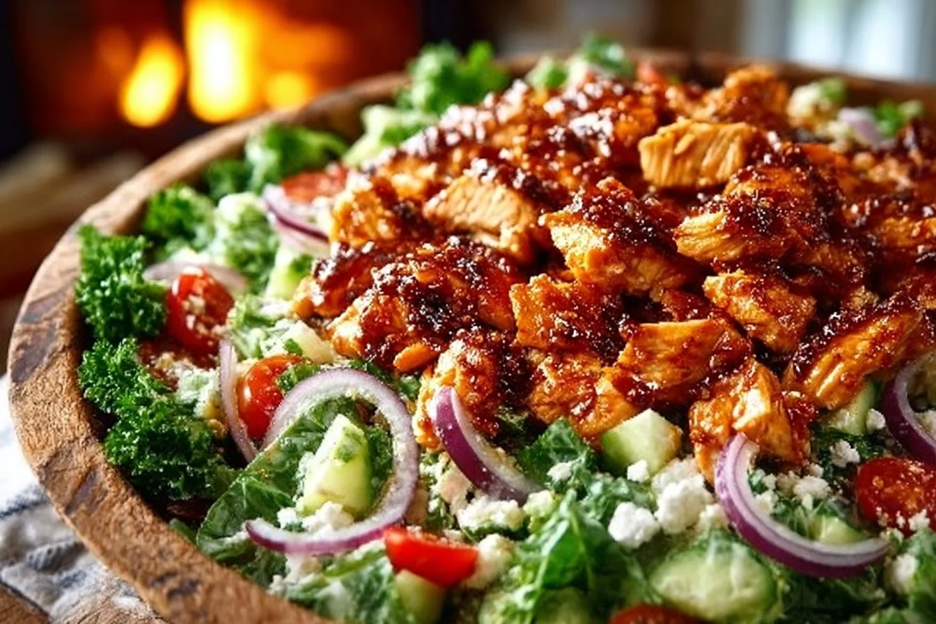 Honey Hot Chicken Salad