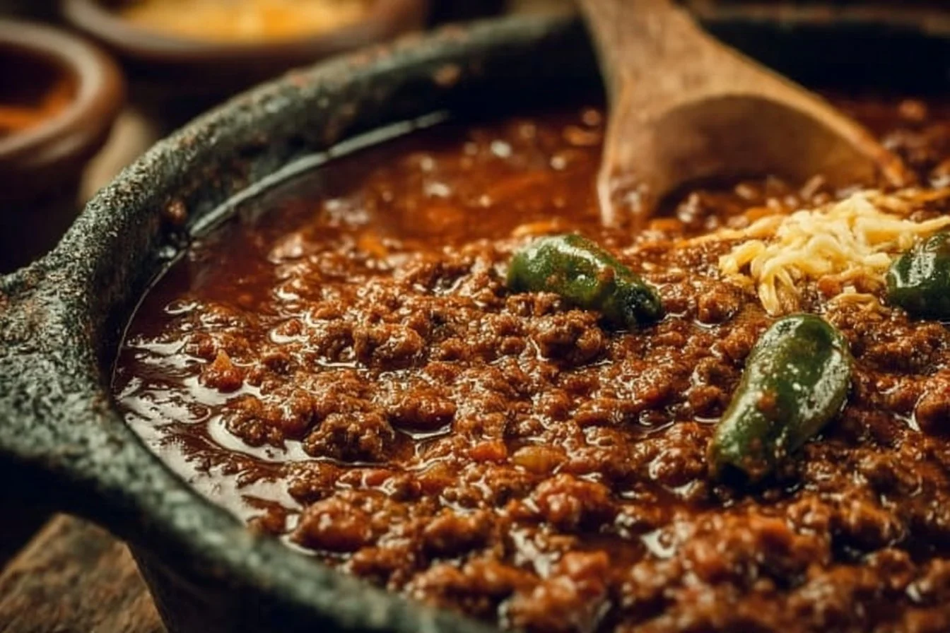 No Bean Beef Chili