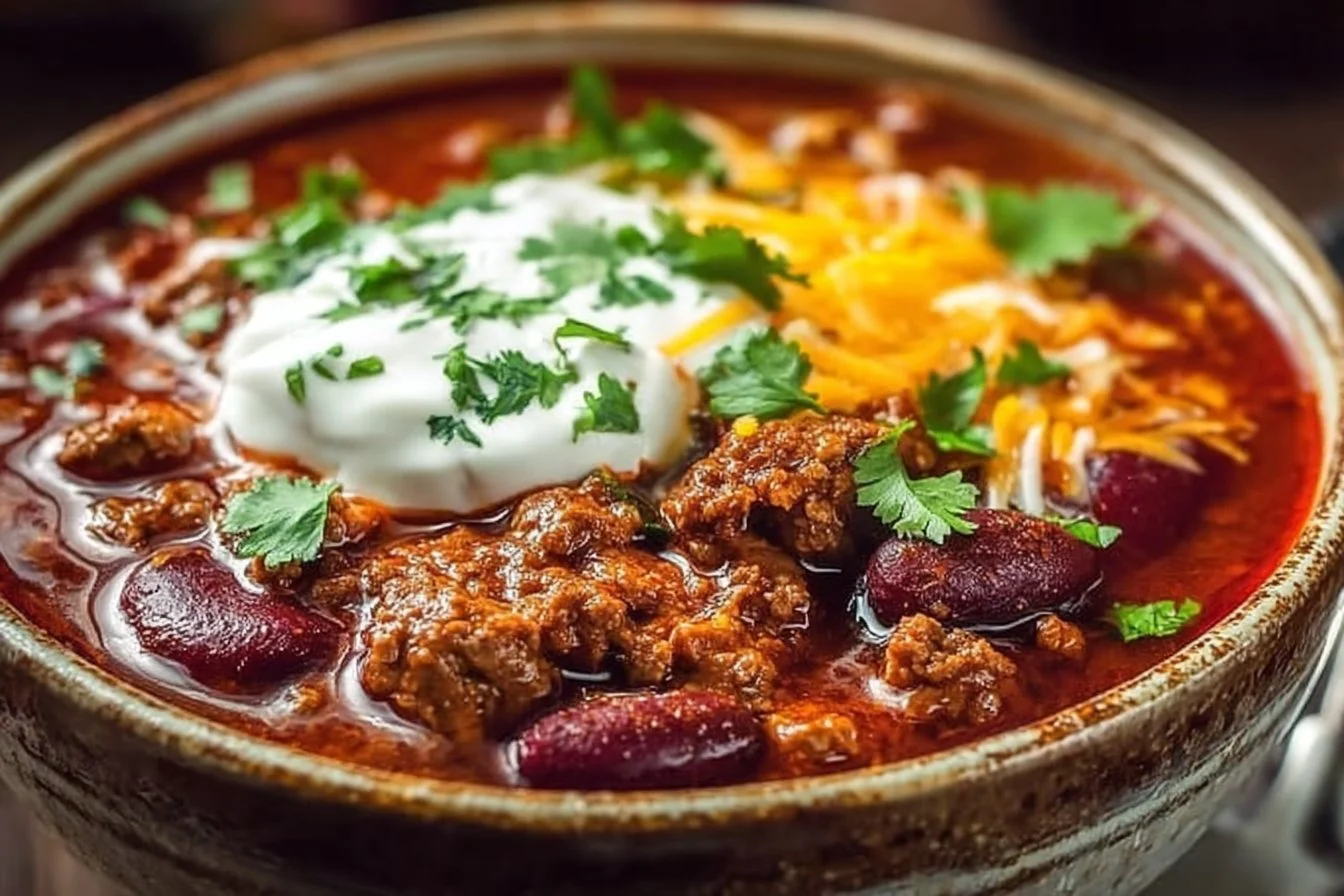 Pin by Lisa Hovey on Soups | Crockpot recipes slow cooker, Slow cooker chili recipe, Easy chili recipe