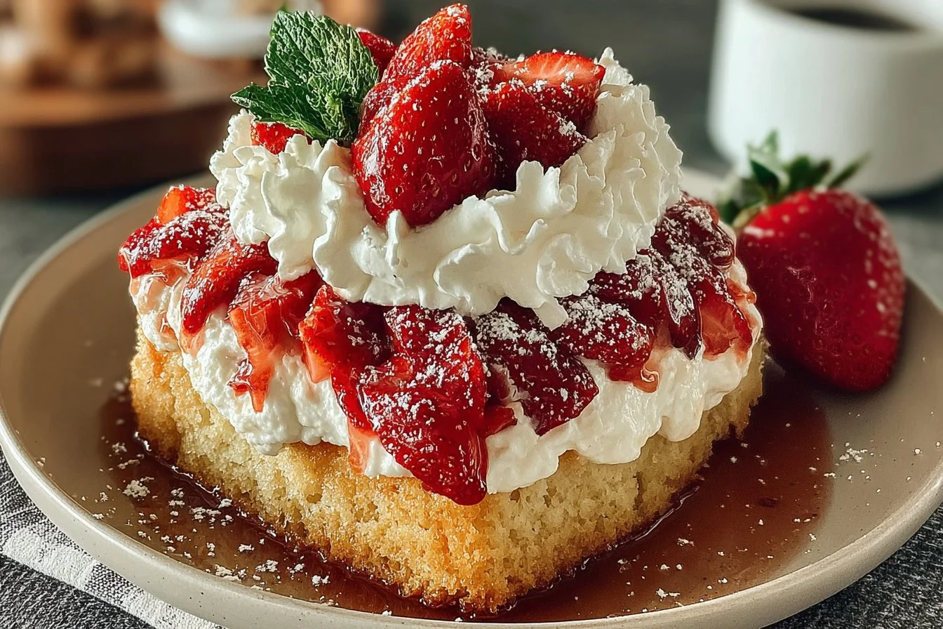 Strawberry Sheet Shortcake