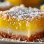 Delicious super easy lemon bars with a buttery crust and zesty lemon filling.